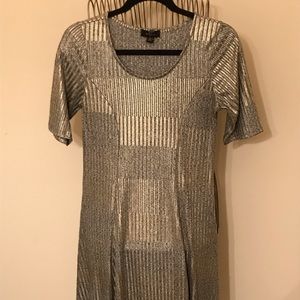 Metallic dress